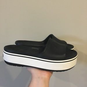Platform Slide Crocs